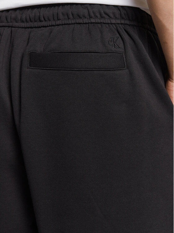 Calvin Klein Jeans Calvin Klein Jeans Παντελόνι φόρμας J30J322925 Μαύρο Relaxed Fit