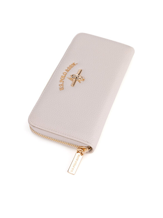 U.S. Polo Assn. U.S. Polo Assn. Geldbörse WIUXT6207WVP Écru