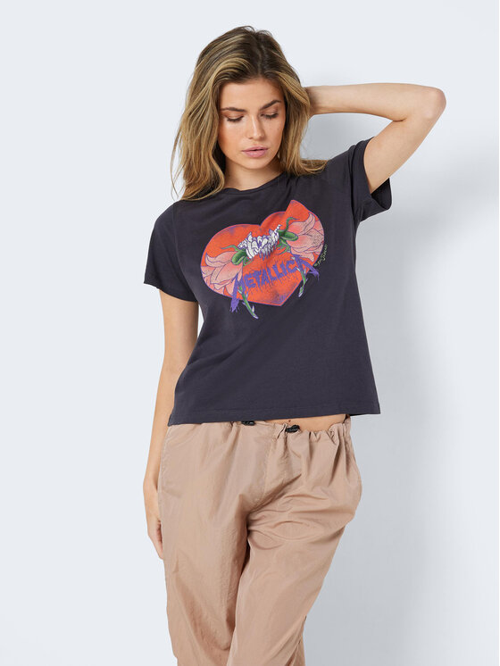 Noisy May Noisy May Majica Nate 27025331 Siva Loose Fit