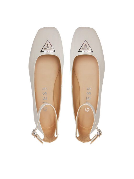 Guess Guess Balerinos FLPLVV PAT02 Écru