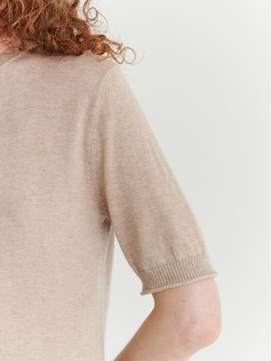 TATUUM TATUUM Sweter MEOLTE Beżowy Classic Fit