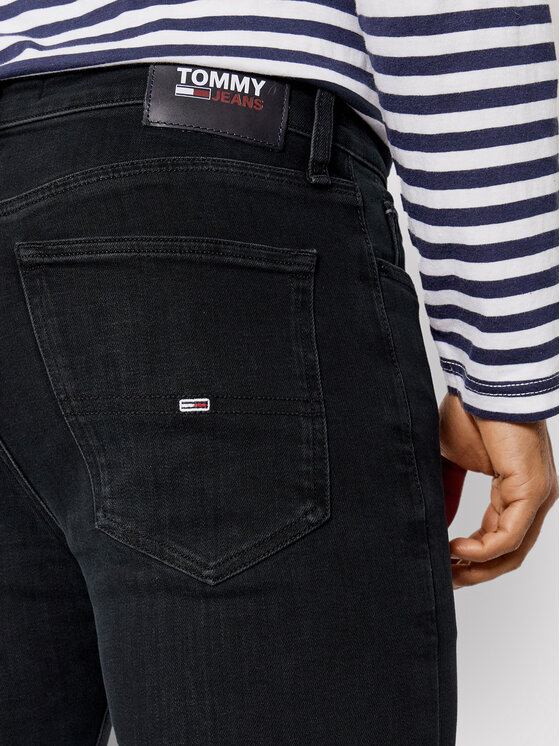 Tommy Jeans Tommy Jeans Τζιν Simon DM0DM09562 Μαύρο Skinny Fit