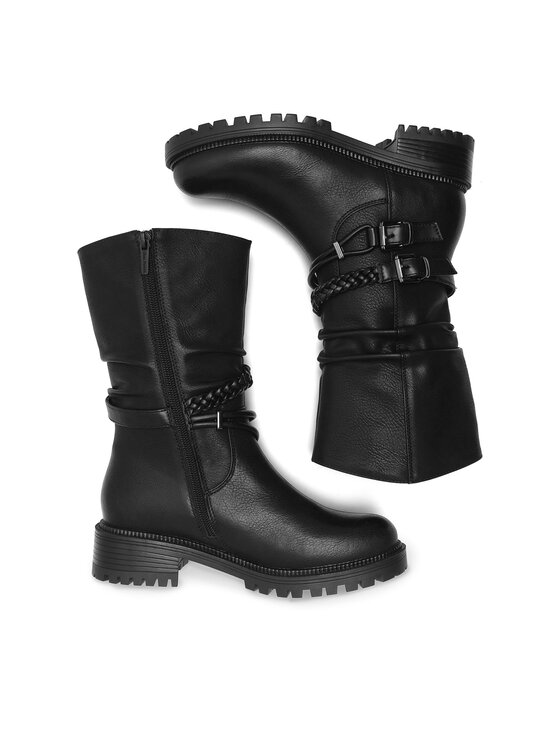 Clara Barson Clara Barson Μποτάκια LIZA WS5600-13 Μαύρο