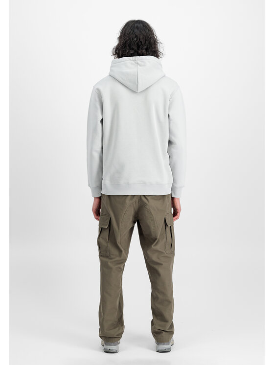 Alpha Industries Alpha Industries Mikina Basic Hoodie Šedá Regular Fit