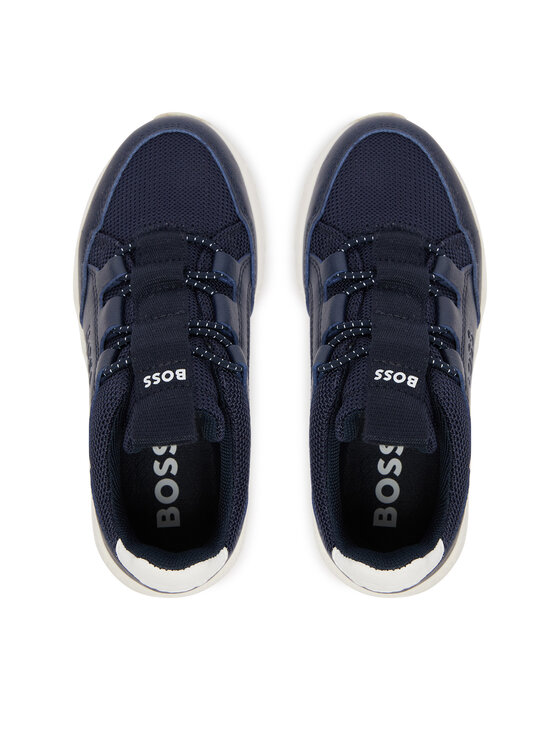 BOSS BOSS Sneakersy J52805 M Tmavomodrá