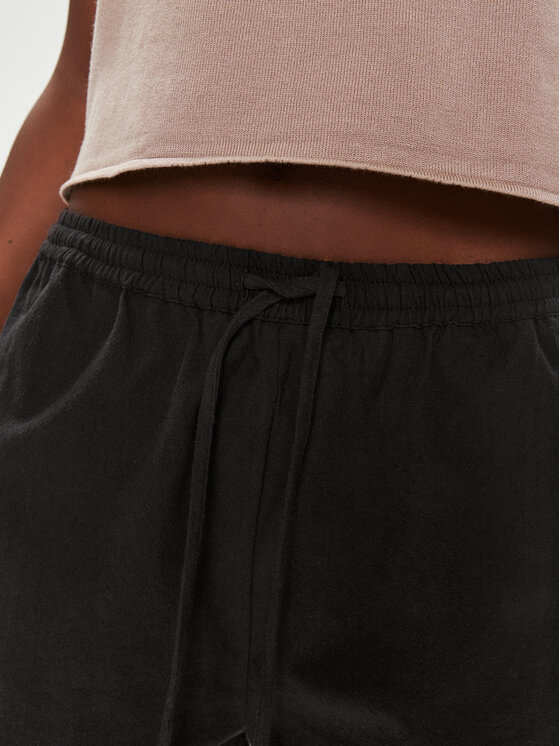 Brave Soul Brave Soul Pantaloncini di tessuto LSRT-548ORCHIDBL Nero Straight Fit