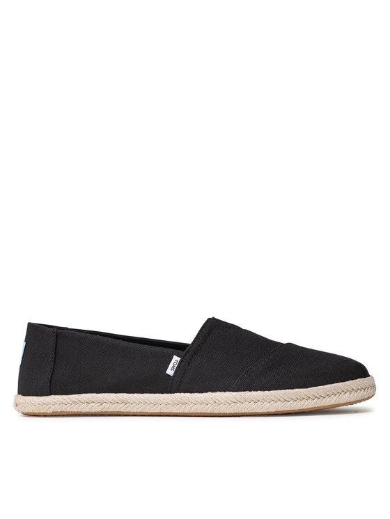 Toms Toms Еспадрильї Alpargata Rope 10019670 Чорний