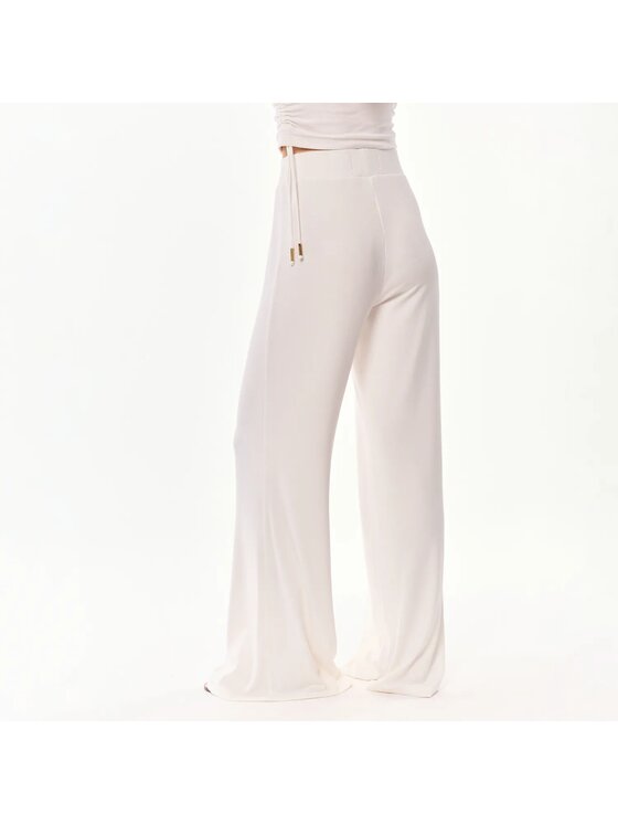 MANDRAGORA MANDRAGORA Pantaloni di tessuto Ivy Nero Straight Leg