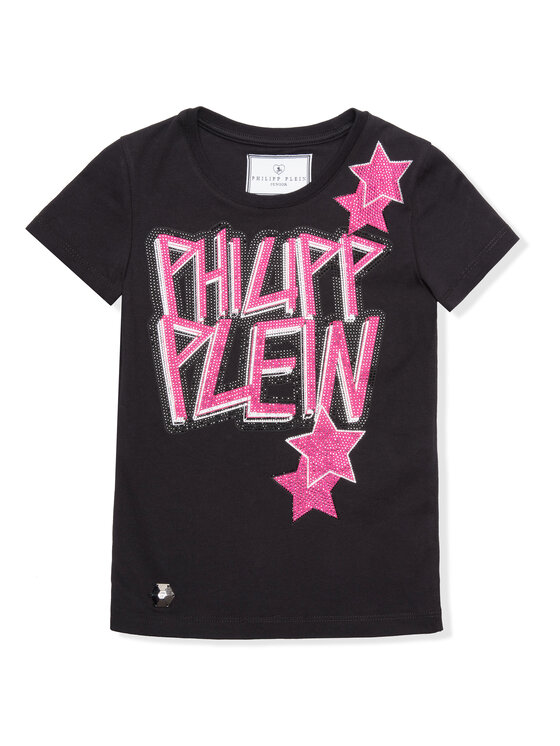 PHILIPP PLEIN PHILIPP PLEIN Tričko 30298 Čierna Regular Fit