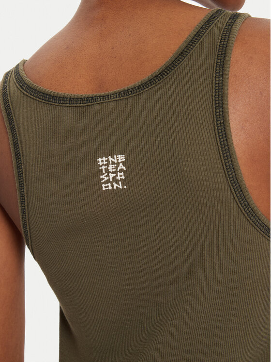 One Teaspoon One Teaspoon Rochie de vară 26495C Verde Slim Fit