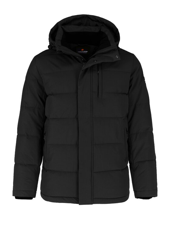 Volcano Volcano Kurtka puchowa J-GILBERT Czarny Regular Fit