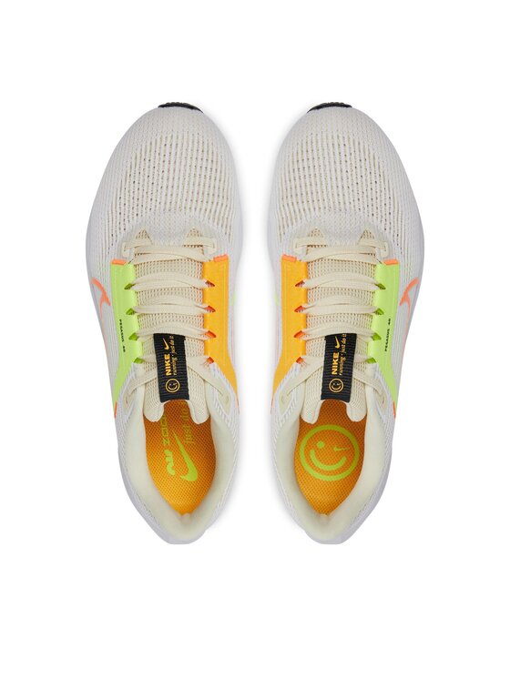 Nike Nike Buty do biegania Air Zoom Pegasus 40 DV3853-101 Beżowy