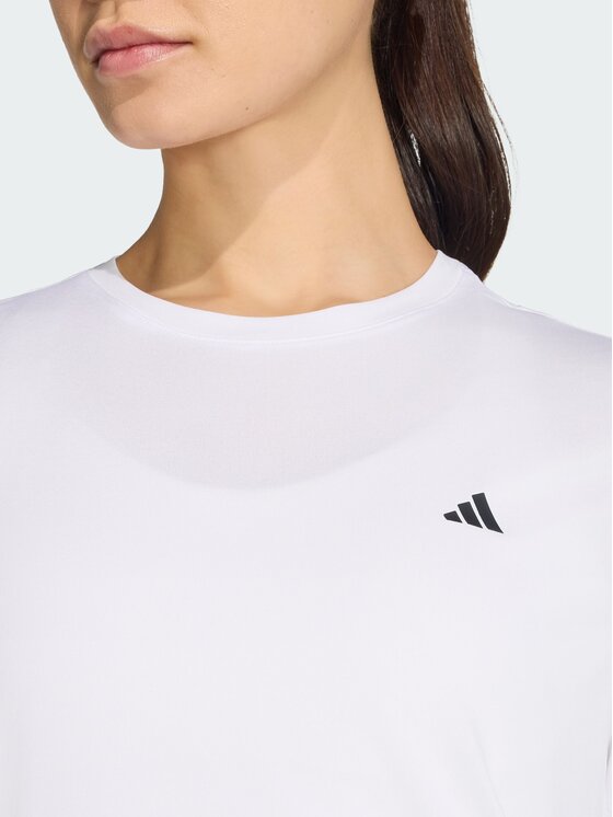 adidas adidas Koszulka techniczna 146179 Biały Regular Fit
