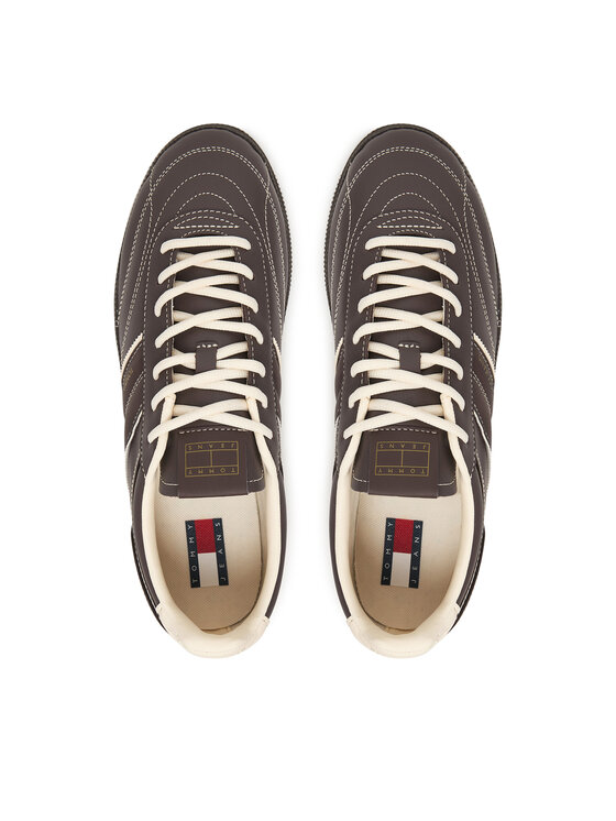 Tommy Jeans Tommy Jeans Sneakersy The Greenwich Edge Stitching EM0EM01708 Hnědá