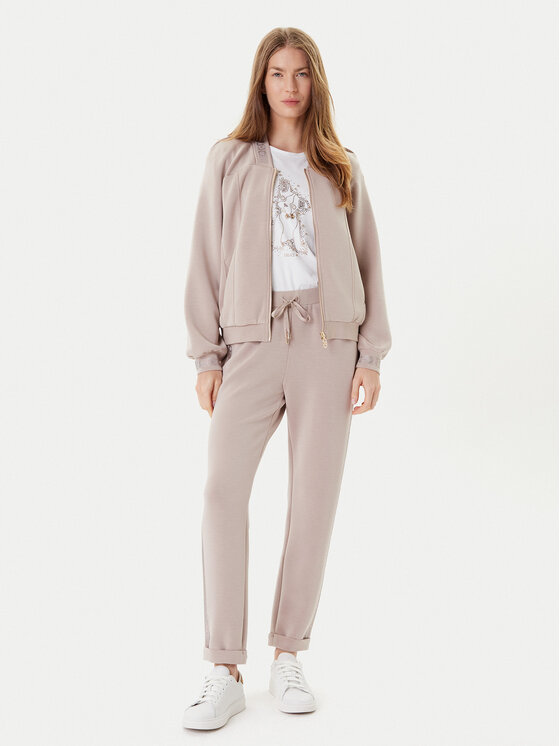 Liu Jo Liu Jo Bluza TF5090 J4616 Beżowy Regular Fit