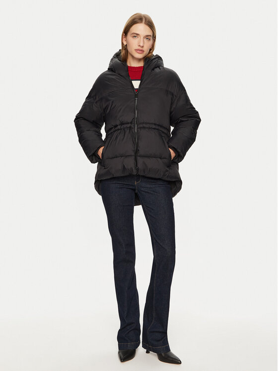 Guess Guess Geacă de iarnă Marika W4BL99 WG0V0 Negru Regular Fit