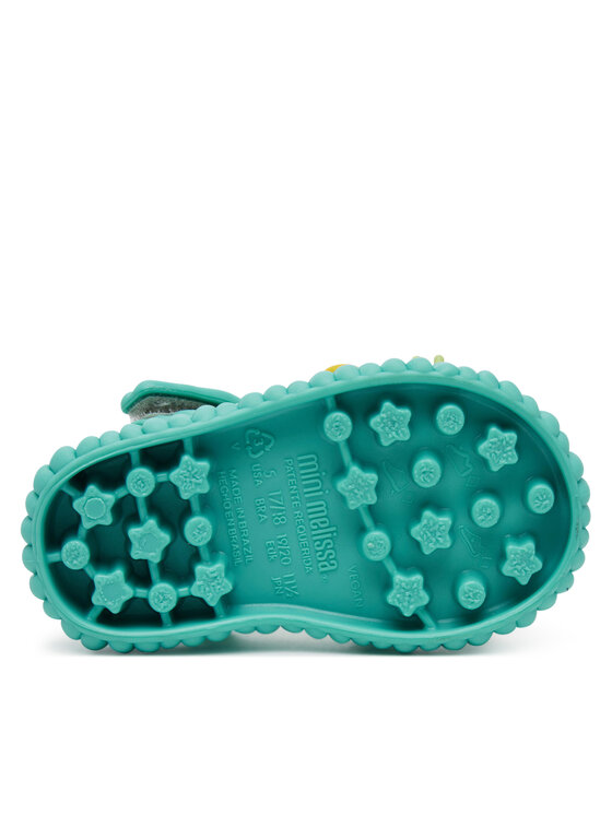 Melissa Melissa Sandały Mini Melissa Create + Play Doh Bb M 35989 Zielony