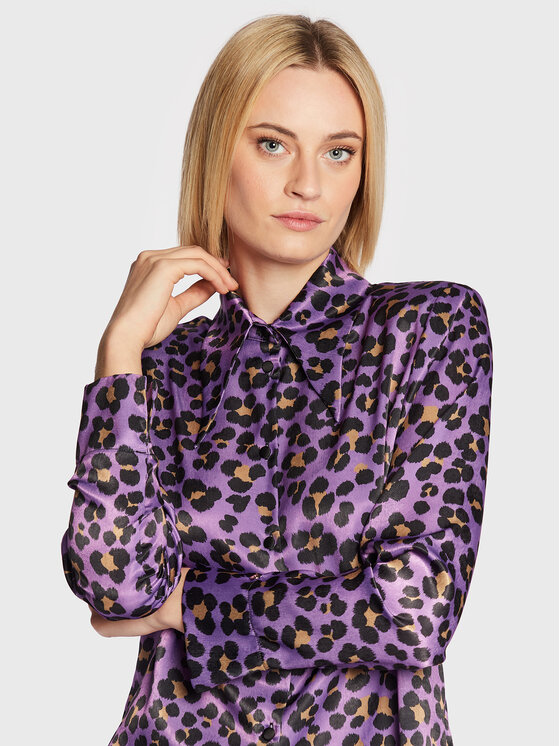 Nissa Nissa Hemd C13343 Violett Regular Fit