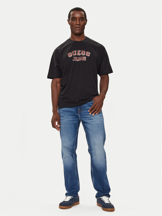 Guess Guess Jeans M4BA66 D4Z84 Blau Relaxed Fit