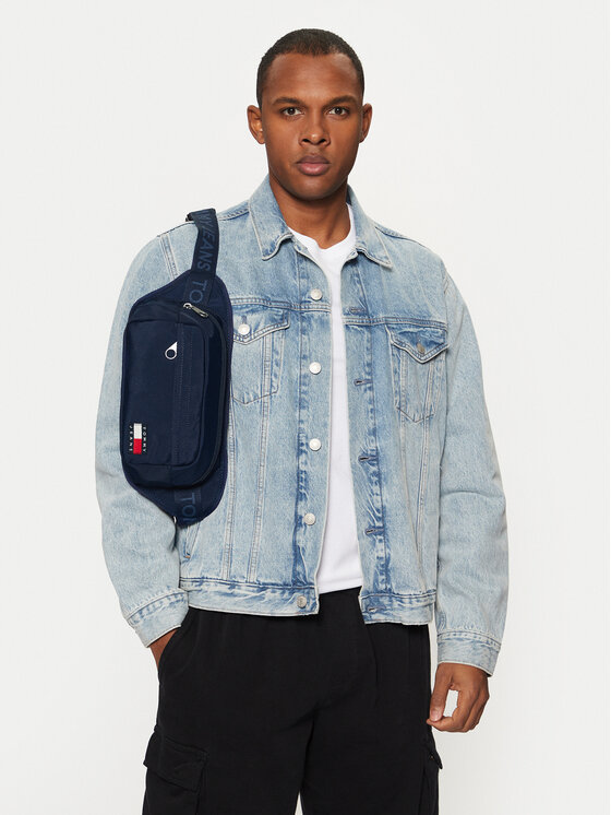 Tommy Jeans Tommy Jeans torba za okoli pasu AM0AM12919 Mornarsko modra