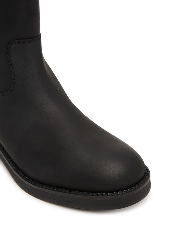 Tommy Jeans Tommy Jeans Botine Tjw Soft Sole Chelsea Boots Lth EN0EN03080 Negru
