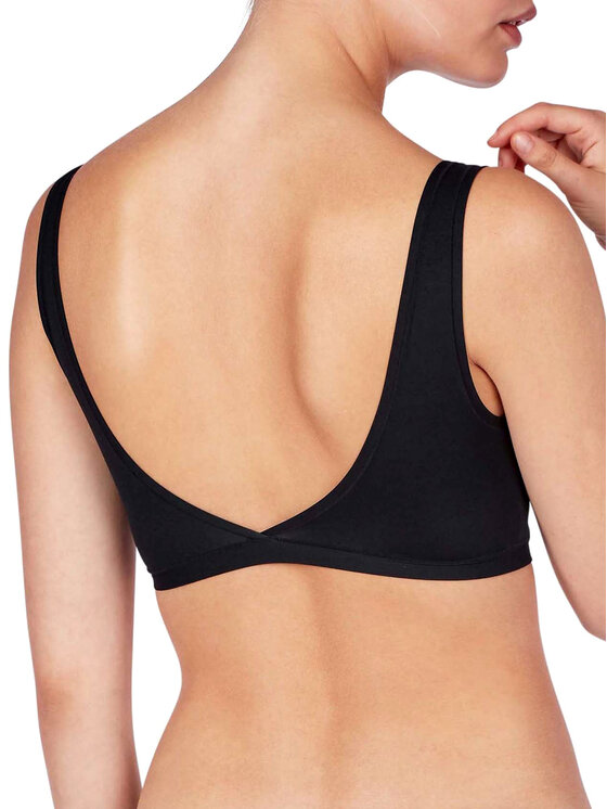 Skiny Skiny Sada 2 podprsenek Bra Top 080076 Černá Slim Fit