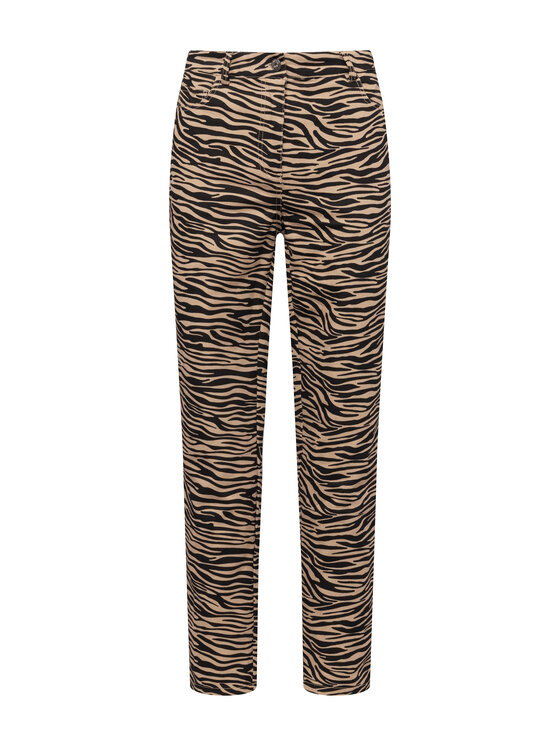 LAURELLA LAURELLA Teplákové nohavice 3TU006 Hnedá Regular Fit
