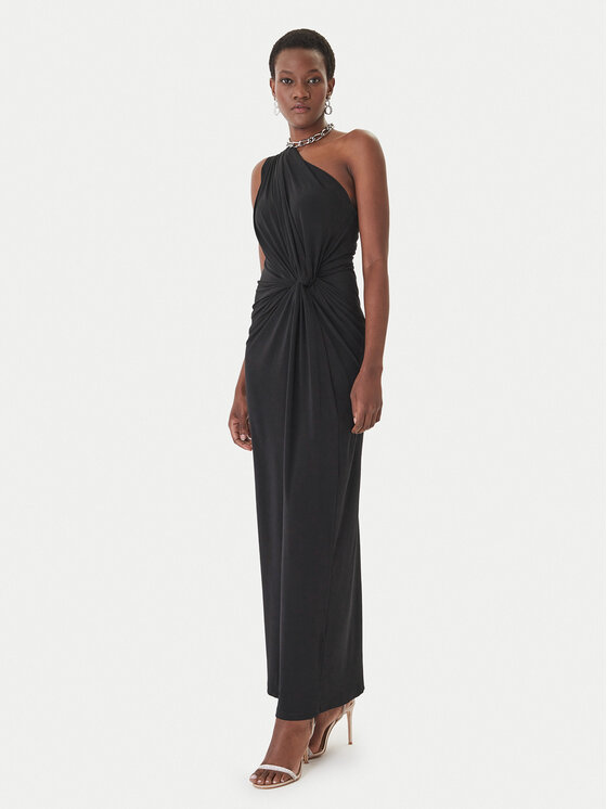 Eleh Rochie de seară SS260397 Negru Regular Fit