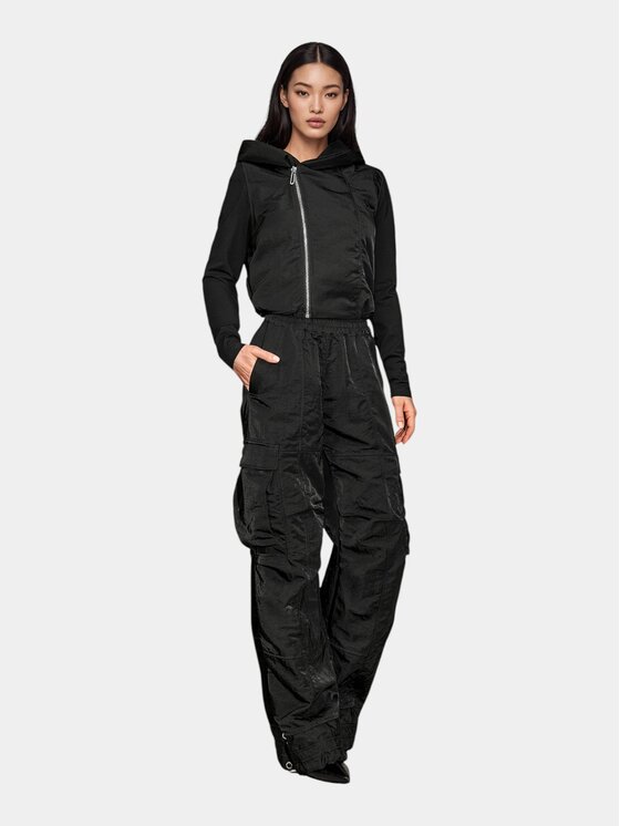 MADE BY SOCIETY MADE BY SOCIETY Kurtka anorak Uniform - H27806 Czarny Basic Fit
