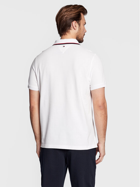 Polo Brand Love Logo MW0MW29525 Bianco Regular Fit...