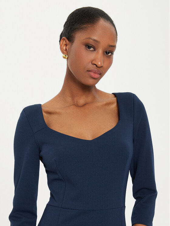 Rinascimento Rinascimento Coctailkleid CFC0121015003 Dunkelblau Regular Fit