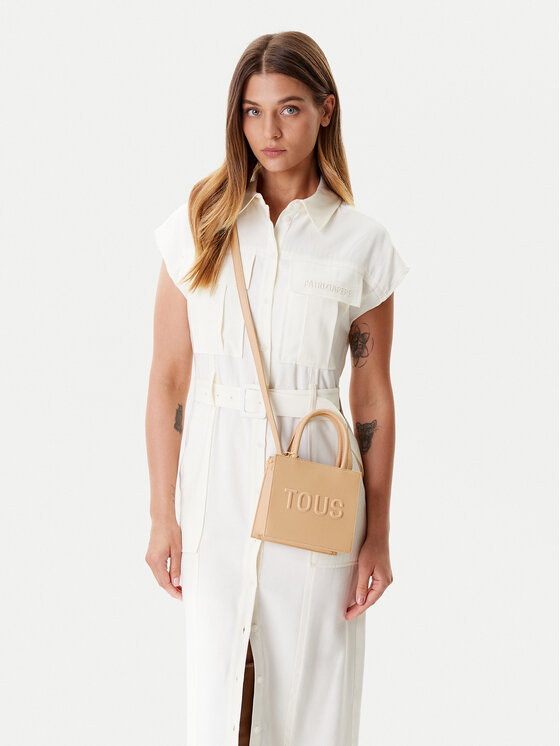 TOUS Torebka Brenda 2002106645 Beżowy