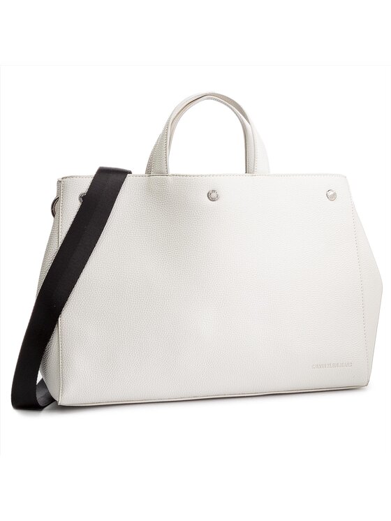 Calvin klein logo banner tote bag hotsell
