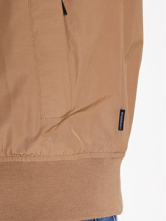 Lindbergh Lindbergh Kurtka bomber 30-321000 Brązowy Regular Fit