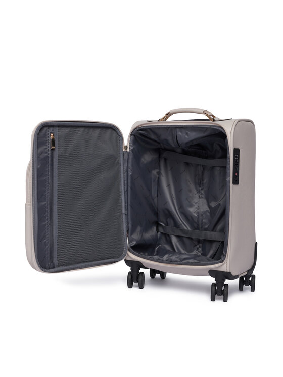 Guess Guess Самолетен куфар за ръчен багаж Norom Travel TWSN90 91983 Бежов