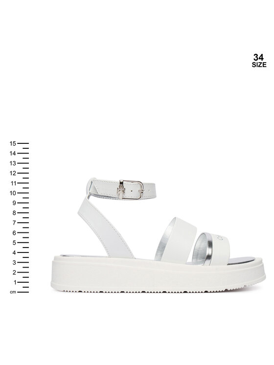 Calvin Klein Calvin Klein Sandale Velcro Sandal V4A2-83261-0326 S Alb