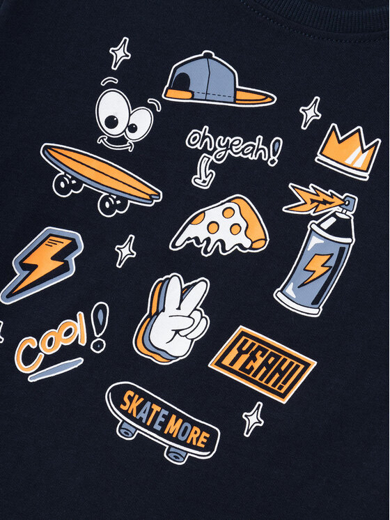 NAME IT NAME IT Блузка Vagno 13224977 Cиній Regular Fit