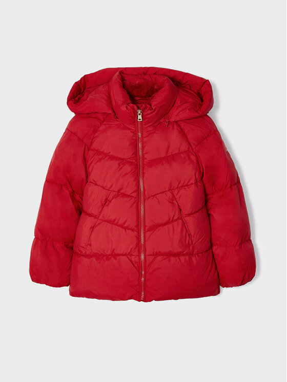 Mayoral Mayoral Зимно яке 415 Червен Regular Fit