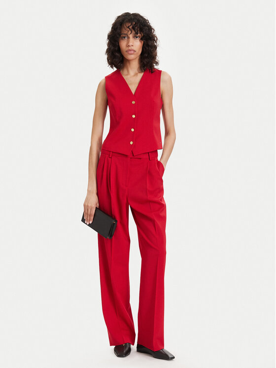 Tommy Hilfiger Tommy Hilfiger Liemenė WW0WW48882 Raudona Regular Fit