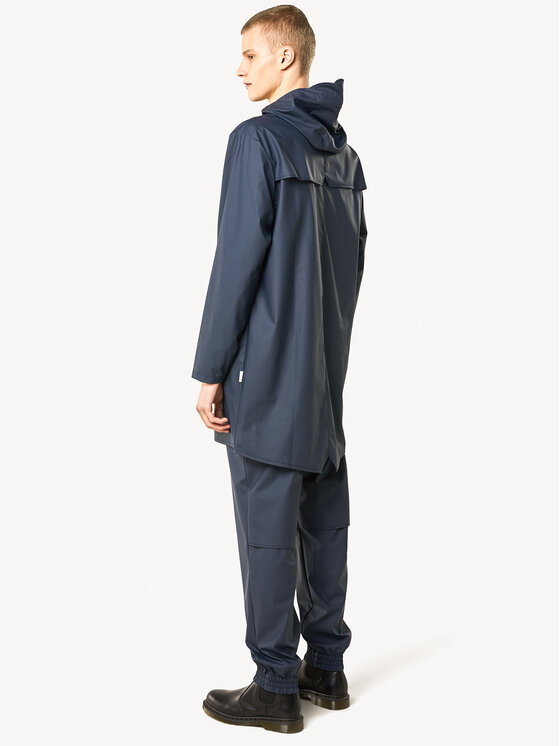 Rains Rains Lietus jaka Unisex 1202 Tumši zils Regular Fit