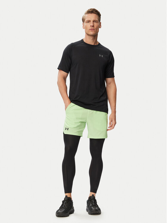 Under Armour Under Armour Αθλητικό σορτς Vanish Woven 6in 1373718 Ανοιχτό πράσινο Regular Fit