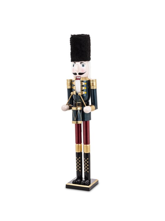 MIAhome MIAhome Figurka Dziadek do Orzechów w czapce 148 cm Kolorowy