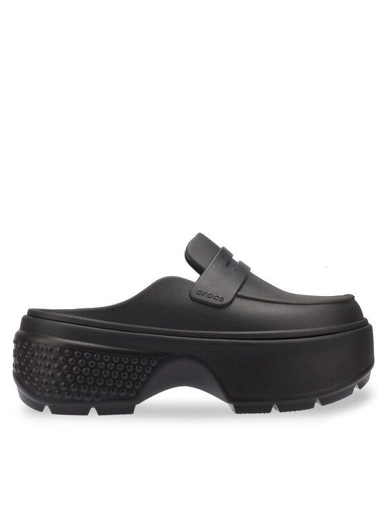 Crocs Iešļūcenes Stomp Loafer Clog 209937 Melns