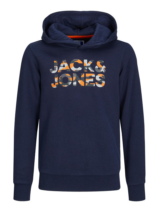 Jack&Jones Junior Jack&Jones Junior Pulóver 12237172 Sötétkék Regular Fit
