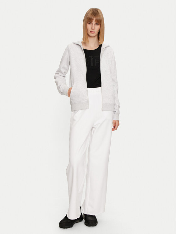 4F 4F Μπλούζα 4FWMM00TSWSF1467 Γκρι Regular Fit