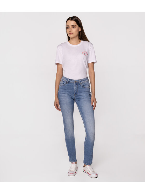 Lee Cooper Lee Cooper Jeansy LC135 3006 Niebieski Slim Fit