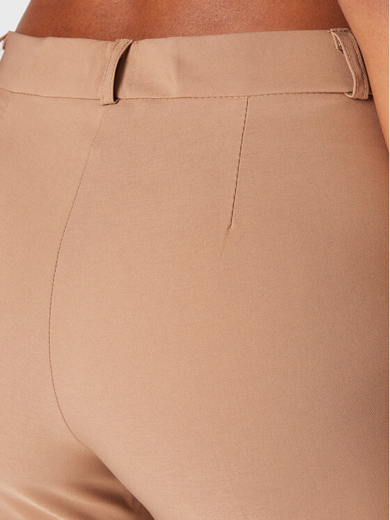 Rinascimento Rinascimento Pantaloni din material CFC0110515003 Maro Slim Fit