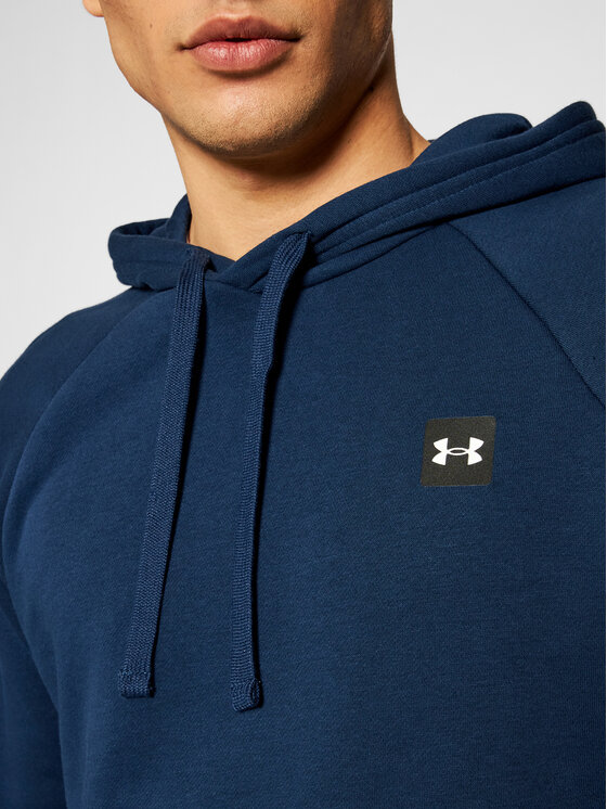 Under Armour Under Armour Bluza Ua Rival 1357092 Granatowy Loose Fit