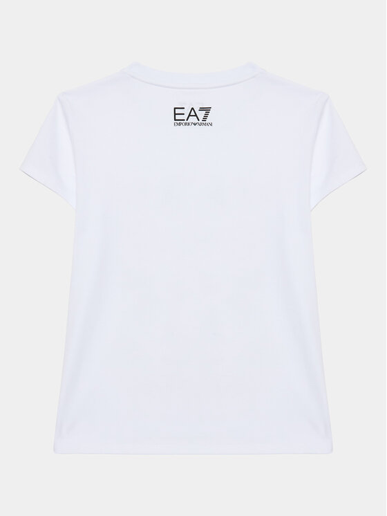 EA7 Emporio Armani EA7 Emporio Armani Marškinėliai 3RFT11 FJ2HZ 1100 Balta Regular Fit