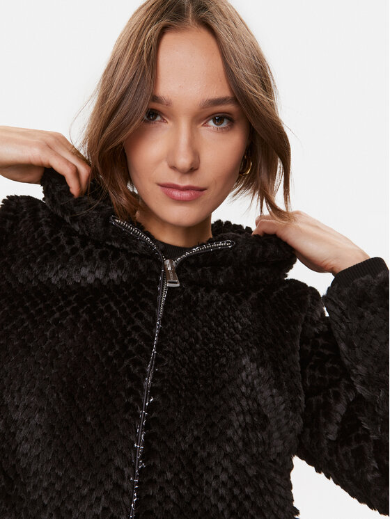 Guess Guess Γούνα W3BL50 WFSD0 Μαύρο Regular Fit